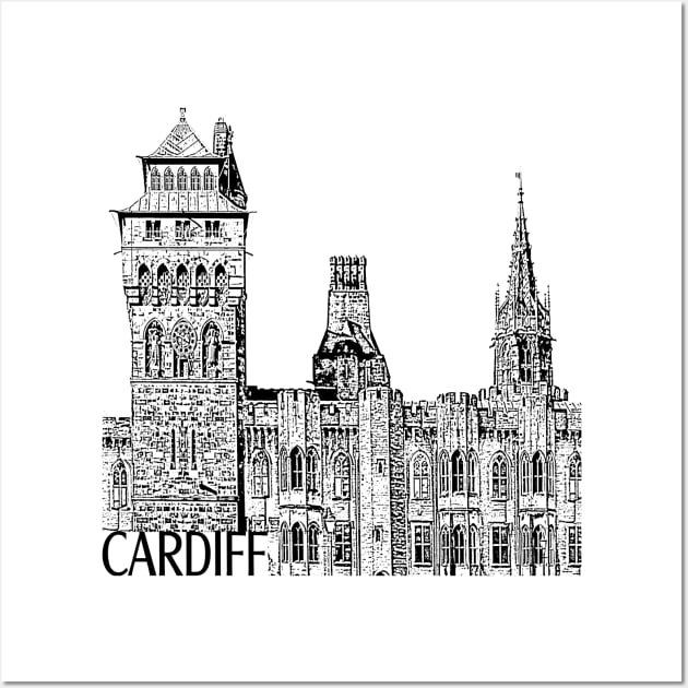 Cardiff Wall Art by TravelTs